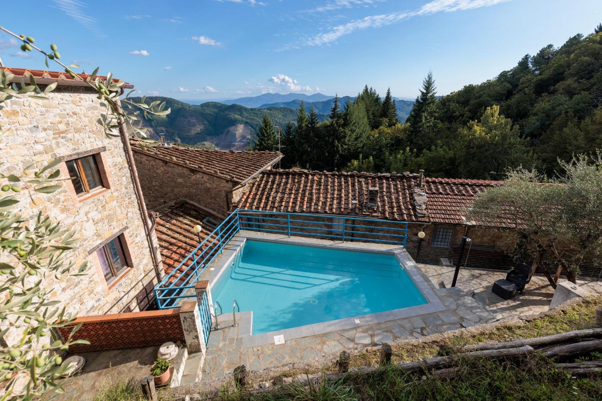 Carpe Diem Colognora Villa Vetriano Buitenkant foto